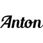 Mobile Preview: Anton - Schriftzug aus Birke-Sperrholz