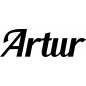 Mobile Preview: Artur - Schriftzug aus Birke-Sperrholz
