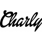 Preview: Charly - Schriftzug aus Birke-Sperrholz