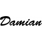 Mobile Preview: Damian - Schriftzug aus Birke-Sperrholz