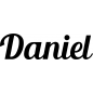 Mobile Preview: Daniel - Schriftzug aus Birke-Sperrholz