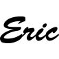 Mobile Preview: Eric - Schriftzug aus Birke-Sperrholz