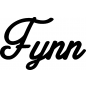 Preview: Fynn - Schriftzug aus Birke-Sperrholz