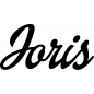 Preview: Joris - Schriftzug aus Birke-Sperrholz