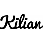 Mobile Preview: Kilian - Schriftzug aus Birke-Sperrholz