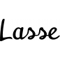 Preview: Lasse - Schriftzug aus Birke-Sperrholz