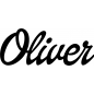 Preview: Oliver - Schriftzug aus Birke-Sperrholz