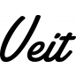 Preview: Veit - Schriftzug aus Birke-Sperrholz