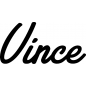 Preview: Vince - Schriftzug aus Birke-Sperrholz