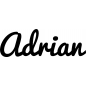 Preview: Adrian - Schriftzug aus Buchenholz
