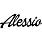 Preview: Alessio - Schriftzug aus Buchenholz