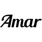 Preview: Amar - Schriftzug aus Buchenholz