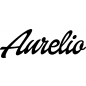 Preview: Aurelio - Schriftzug aus Buchenholz