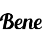 Preview: Bene - Schriftzug aus Buchenholz