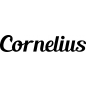 Preview: Cornelius - Schriftzug aus Buchenholz