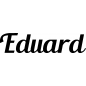 Preview: Eduard - Schriftzug aus Buchenholz