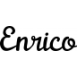 Preview: Enrico - Schriftzug aus Buchenholz