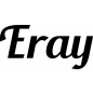 Preview: Eray - Schriftzug aus Buchenholz