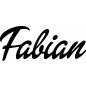Preview: Fabian - Schriftzug aus Buchenholz