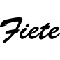 Preview: Fiete - Schriftzug aus Buchenholz
