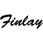 Preview: Finlay - Schriftzug aus Buchenholz
