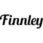 Preview: Finnley - Schriftzug aus Buchenholz