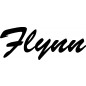 Preview: Flynn - Schriftzug aus Buchenholz