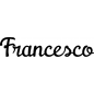 Preview: Francesco - Schriftzug aus Buchenholz