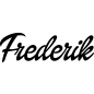 Preview: Frederik - Schriftzug aus Buchenholz