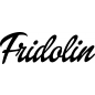 Preview: Fridolin - Schriftzug aus Buchenholz