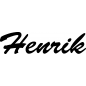 Preview: Henrik - Schriftzug aus Buchenholz