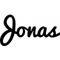 Mobile Preview: Jonas - Schriftzug aus Buchenholz