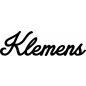 Preview: Klemens - Schriftzug aus Buchenholz