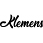 Preview: Klemens - Schriftzug aus Buchenholz
