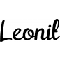 Preview: Leonit - Schriftzug aus Buchenholz