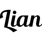 Preview: Lian - Schriftzug aus Buchenholz