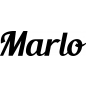 Preview: Marlo - Schriftzug aus Buchenholz