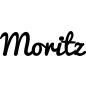 Preview: Moritz - Schriftzug aus Buchenholz