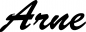Preview: Arne - Schriftzug aus Eichenholz