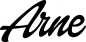 Preview: Arne - Schriftzug aus Eichenholz