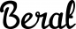 Preview: Berat - Schriftzug aus Eichenholz