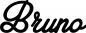 Preview: Bruno - Schriftzug aus Eichenholz