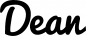 Preview: Dean - Schriftzug aus Eichenholz