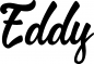 Preview: Eddy - Schriftzug aus Eichenholz