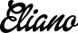 Preview: Eliano - Schriftzug aus Eichenholz