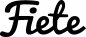 Preview: Fiete - Schriftzug aus Eichenholz