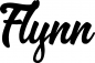 Preview: Flynn - Schriftzug aus Eichenholz