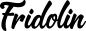 Preview: Fridolin - Schriftzug aus Eichenholz