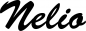 Preview: Nelio - Schriftzug aus Eichenholz