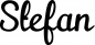 Preview: Stefan - Schriftzug aus Eichenholz